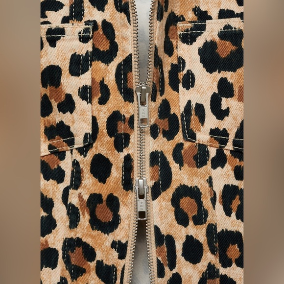 MNG Animal Print Jacket and Bermuda jeans - Picture 9 of 14